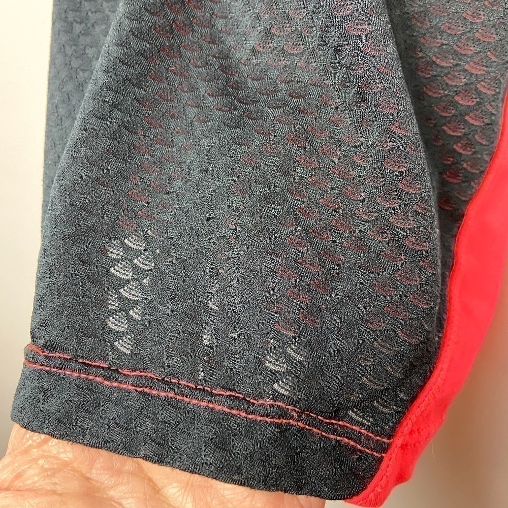 FABLETICS | Orange Multi Color Racerback Tank Sm - Picture 5 of 7